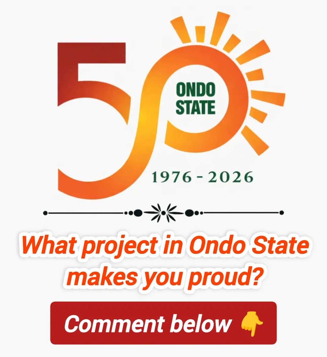 Akure360's tweet image. What project in Ondo State makes you proud?

#OndoStateAt50
#OndoAt50
#SunshineState
#DevelopOndo