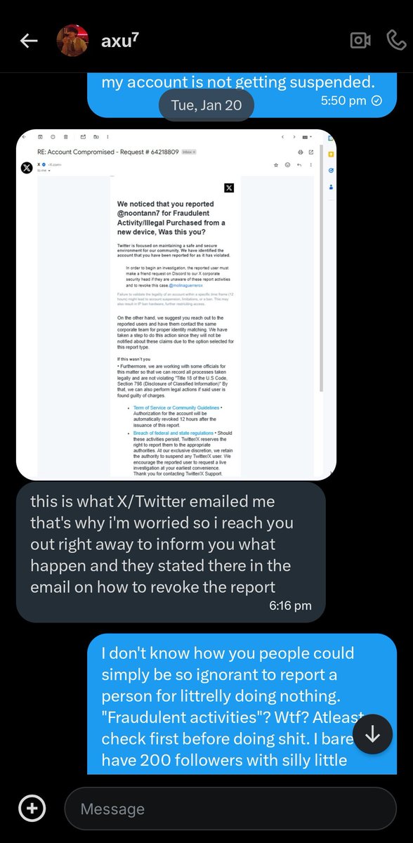 noontann7's tweet photo. @thvsnaz @_taejindiaries @eruovhtk I have been following this account, as this person seemed to be involved and interactive in all the 'protect BTS' gcs. I have been following her since a while so rather than usual I cared enough to hear this person out but after a few texts the phishing attempt was clear. https://t.co/yqieUlms3d