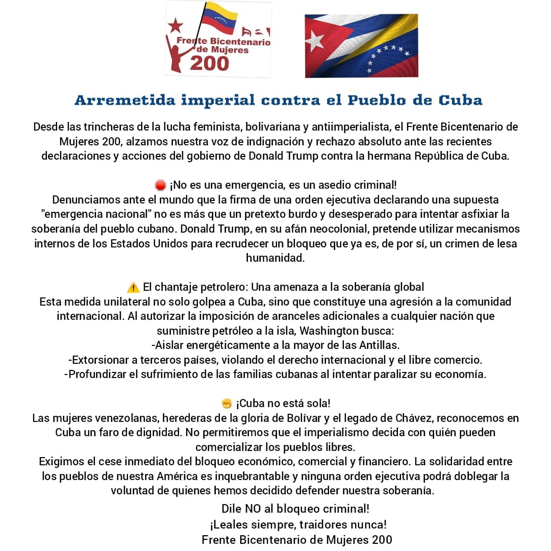 EmbaCuba_Venezuela tweet media