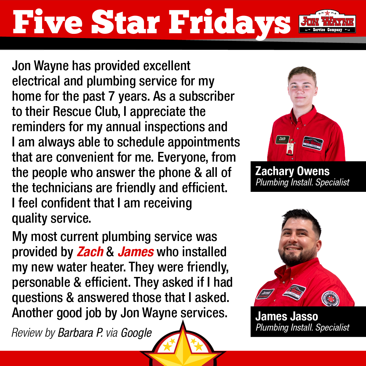 Jon Wayne Service Company tweet media