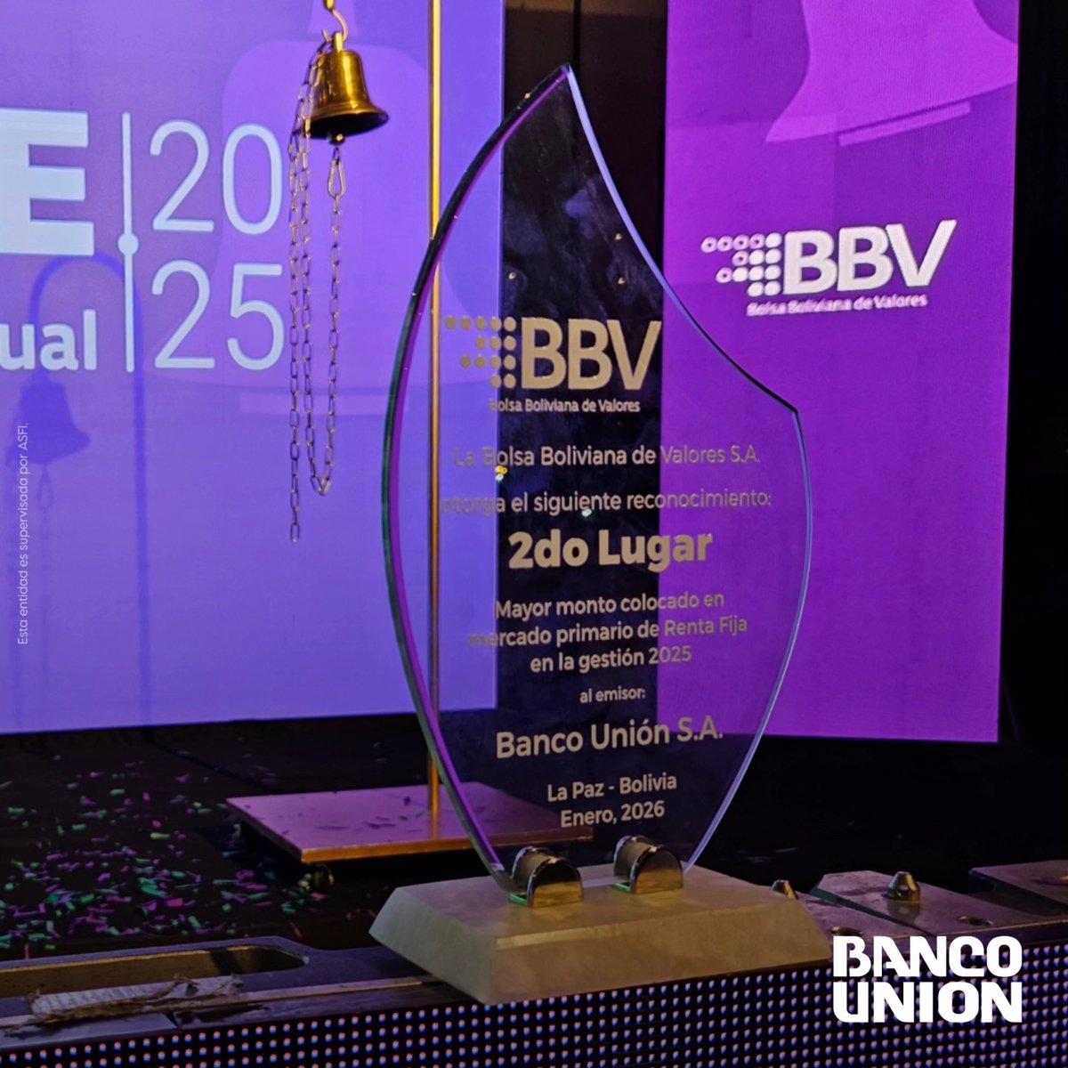 Banco Unión S.A. Bolivia tweet media