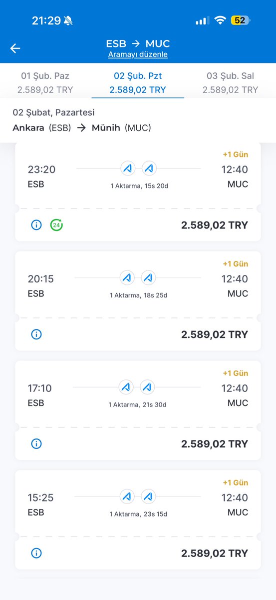 emin_ekmen's tweet photo. Batman’dayım. 

Şu saat itibariyle, Pazartesi günü Batman’dan Ankara’ya direkt uçuş için bilet fiyatı 6100 TL. Aktarmalı olan ise 12.861 tl

Yine şu an itibariyle, aynı gün yani pazartesi için Ankara’dan Londra’ya aktarmalı uçuş 3.023, yine Ankara-Münih aktarmalı uçuş 2589 TL . 

Uçuş süresi, aktarma sayısı, uluslararası operasyon maliyetini dikkate alınca böyle bir fiyat farkı olabilir mi? 

Allah aşkına suçumuz ne ki, bize bu zülmü yapıyorsunuz? 

@AJET_TR @a_uraloglu @RTErdogan @BilalEksiTHY @TurkishAirlines