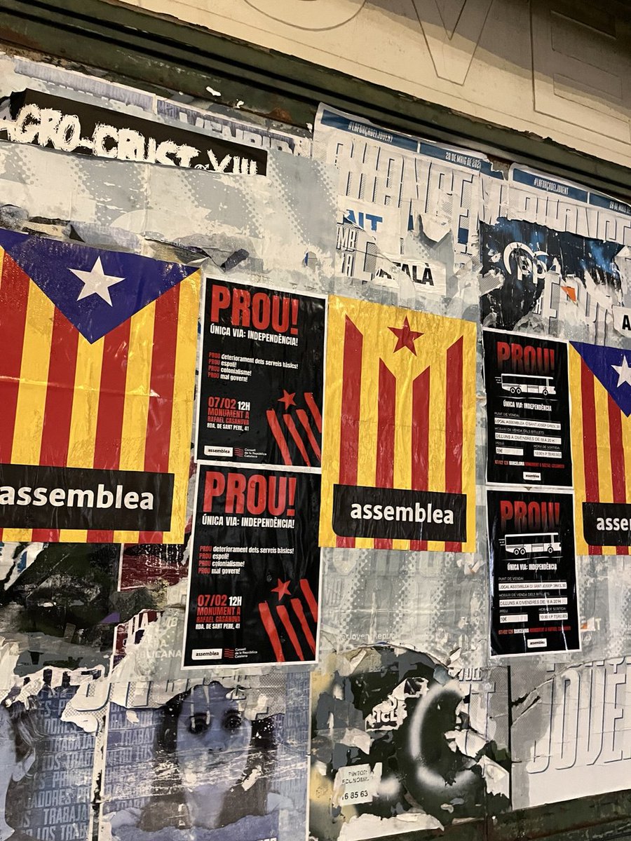 El 7 de febrer a les 12 h, tothom a Barcelona!
PROU espoli!
PROU deteriorament dels serveis bàsics!
Pels trens que necessitem!
Fora el malgovern!

Visca la Terra!
#Independència