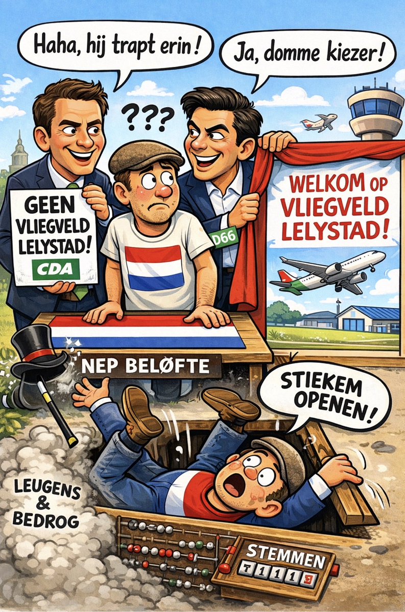 Goed om te weten voor de  komende verkiezingen. <a href="/HoogoverWezep/">HoogoverWezep (@hoogoverwezep.bsky.social)</a> <a href="/HoogOverijssel/">HoogOverijssel</a> <a href="/HoogOverHattem/">Hoog Over Hattem</a> <a href="/liegveld/">Liegveld-Lelystad</a> Verkiezingsbeloftes zijn niets waard bij <a href="/cdavandaag/">CDA</a> en <a href="/D66/">D66</a>