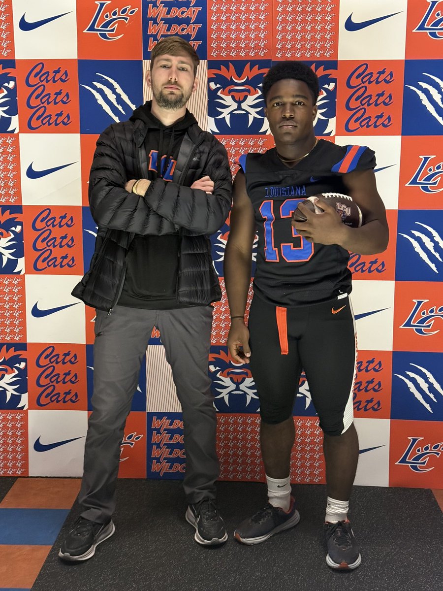 So honored and blessed be on my First Official Visit! I’m so grateful to <a href="/Coach_Mac23/">Coach Logan McAlpin</a> and all the coaches for having me out!