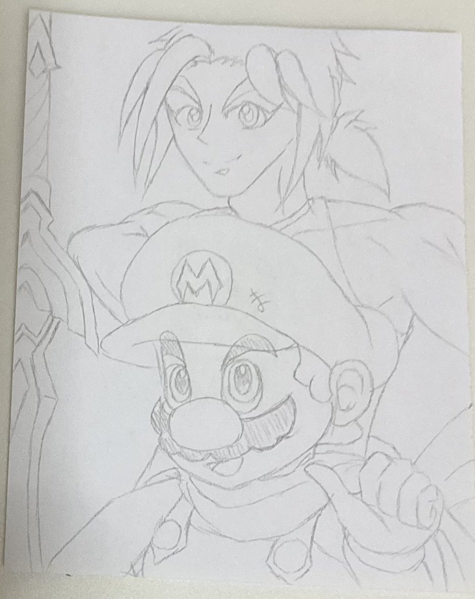 save_mitora's tweet photo. 鬼神『下僕による今年の初落書き』 https://t.co/sVsjUJ0cKT