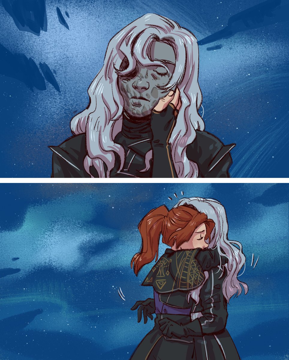 oh, my girls my Shaylas 😭😭😭 they could become good friends if they spent more time together...😢 p!Alicia doesn't deserve such a sad life, anybody, comfort her! (Maelle doesn't deserve any pain either, so they should comfort each other. :'))
#ClairObscurExpedition33