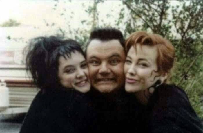 Thehorrorkid's tweet image. Behind the scenes of Beetlejuice (1988)