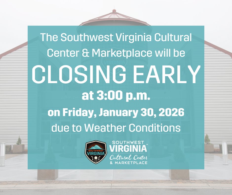 SWVA Cultural Center & Marketplace tweet media