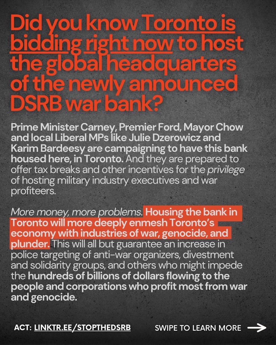 Toronto (GTA) World Beyond War tweet media