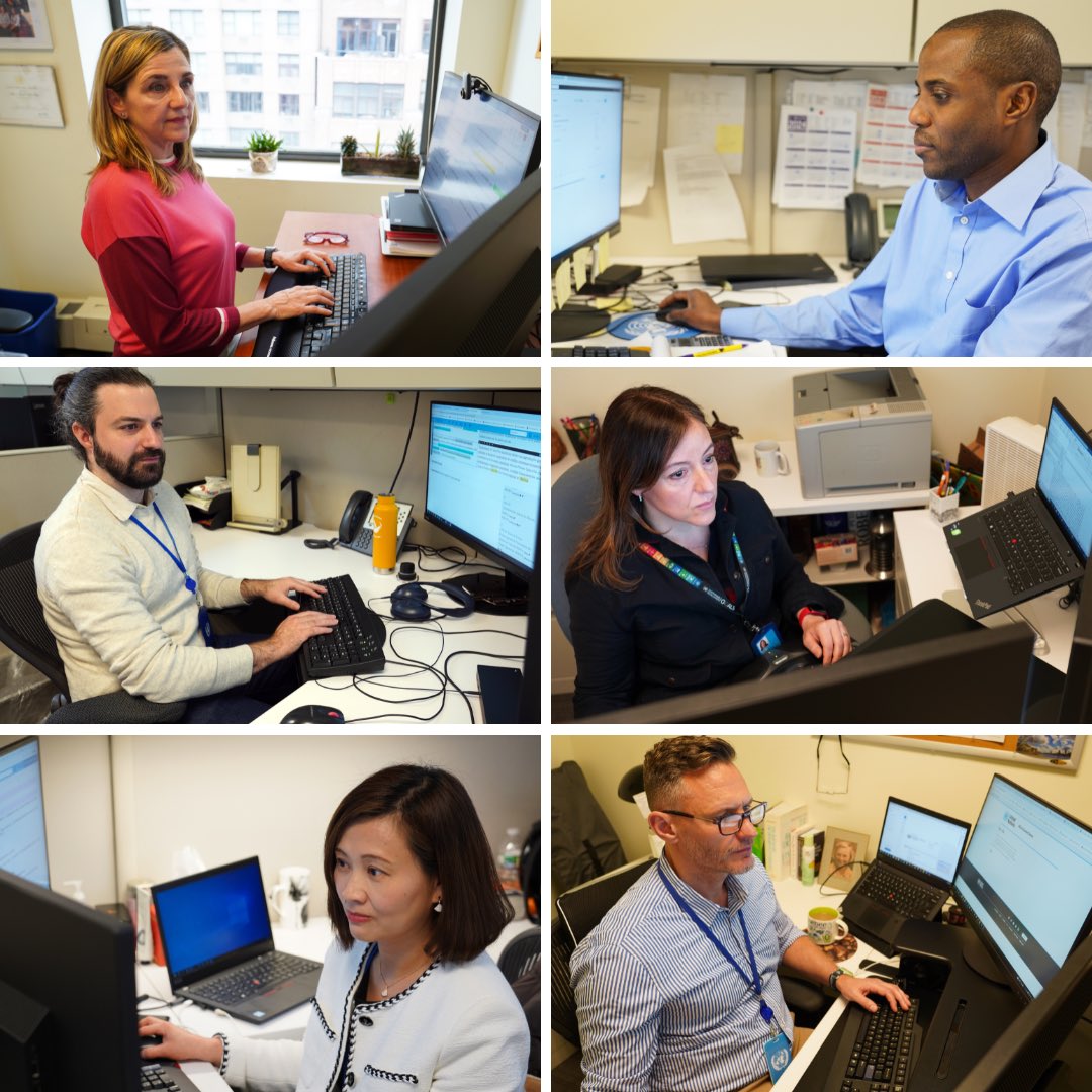 UNDGACM_FR's tweet image. 📄Le #multilinguisme au cœur 💙 de l’ONU🇺🇳

Nos spécialistes des langues éditent et traduisent nos documents officiels sur tout un éventail de sujets dans les 6 langues officielles : 

🕊️paix
🌱développent
⚖️droits humains

Pour continuer la découverte 👉 bit.ly/3LaLph1