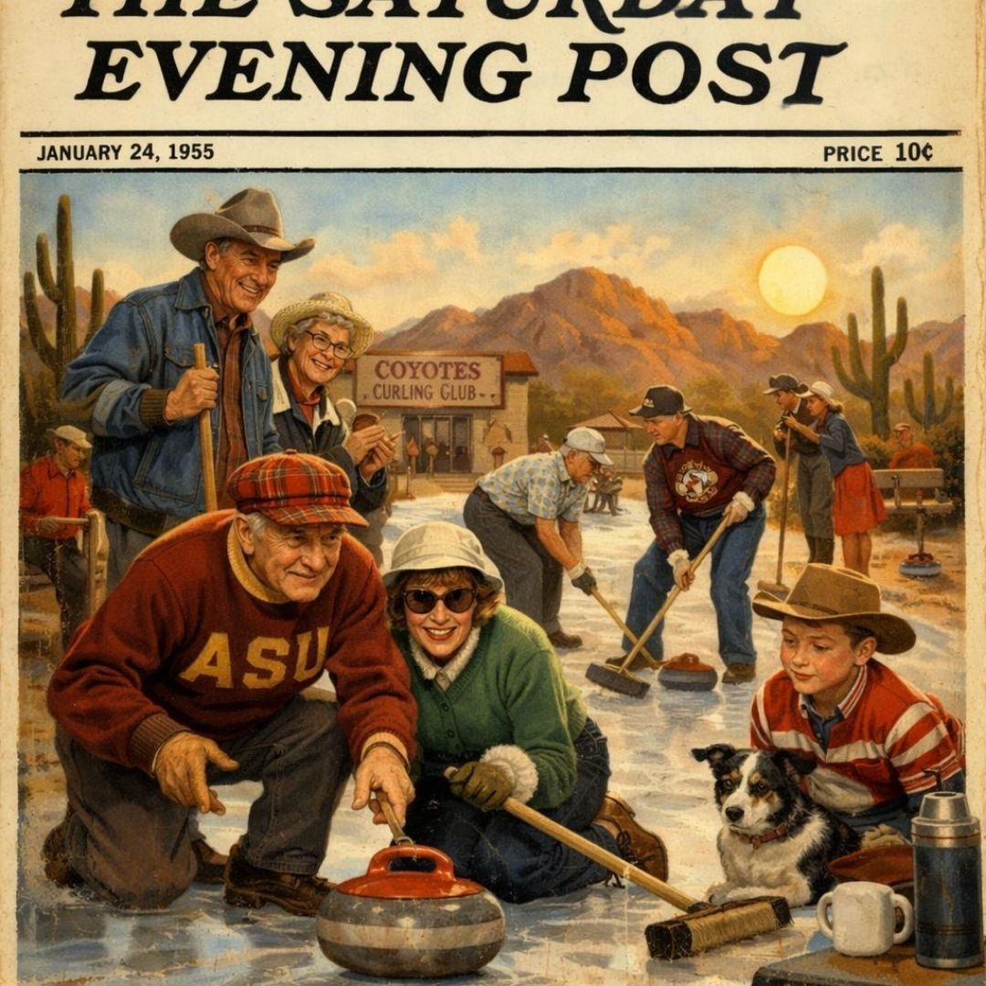 CoyotesCurling's tweet image. Feels like a Norman Rockwell painting…
Simple moments. Genuine smiles. A place where everyone belongs.
Curling in Phoenix isn’t about the cold — it’s about the warmth. 🥌🤍

NormanRockwellVibes #PhoenixCurling #CurlingCommunity #CoyotesCurlingClub #Whol… instagr.am/p/DUJ3axLjdFr/