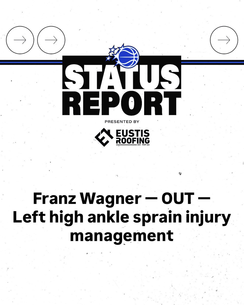 Raptors at Magic status report 👇