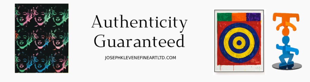 View guaranteed authentic blue-chip art by #JasperJohns, #EllsworthKelly, #RoyLichtenstein, #CindySherman, #RichardSerra, #CyTwombly, #AndyWarhol in <a href="/JKLFA/">Joseph K. Levene Fine Art, Ltd.</a>  #eBay store.

<a href="/JKLFA/">Joseph K. Levene Fine Art, Ltd.</a> has guaranteed authenticity all fine art offered &amp; sold <a href="/eBay/">eBay</a> since 1999.
ebay.com/str/josephklev…