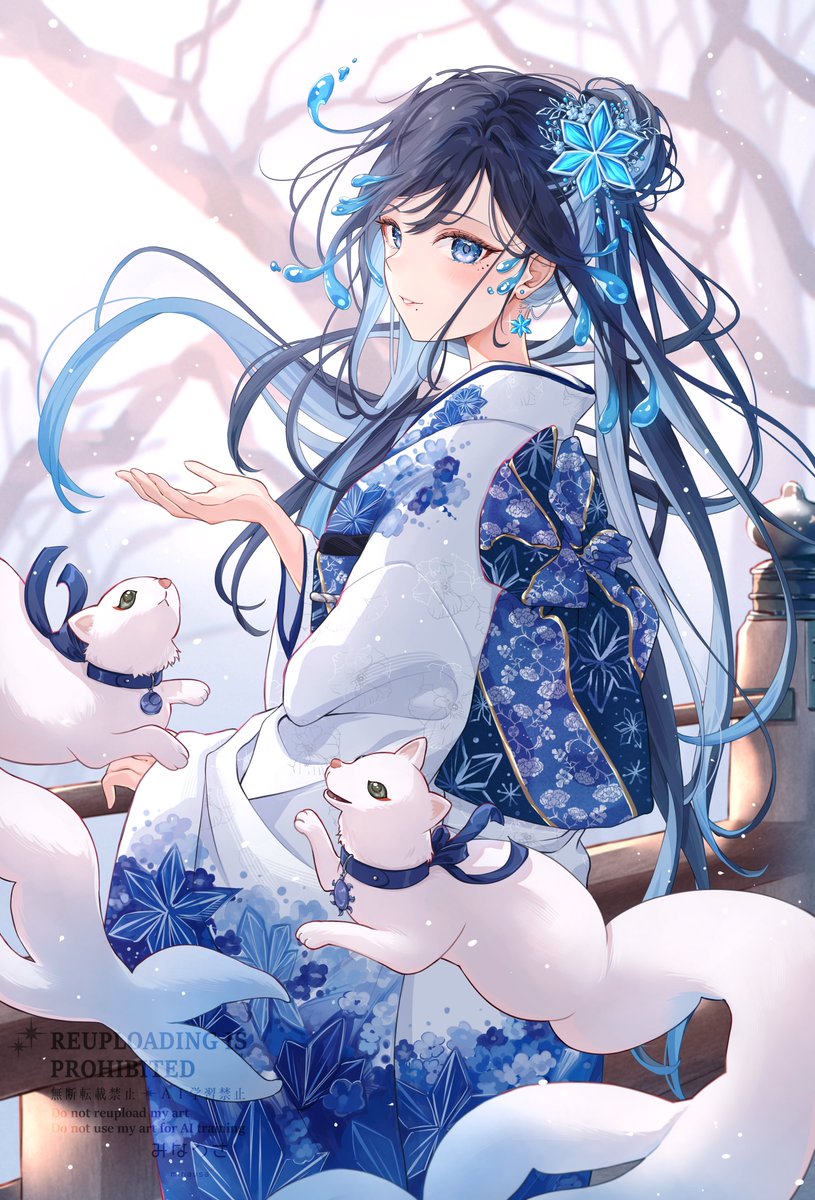 minausaaa's tweet photo. #今月描いた絵を晒そう
初詣の帰りに❄️ https://t.co/4bql8PnObw