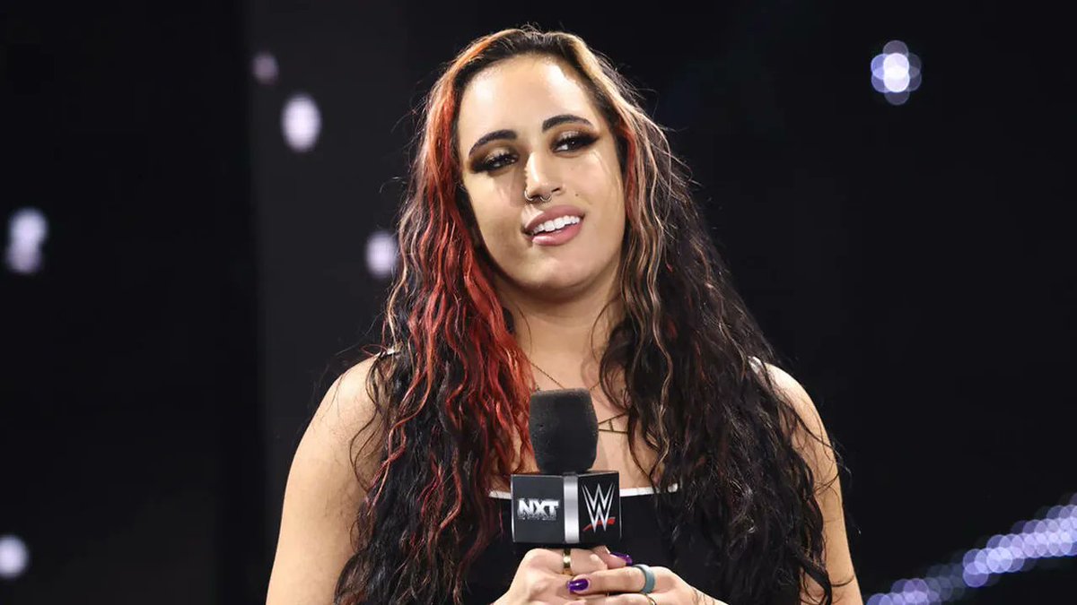 Kenny_Starr1's tweet photo. Ava is has left WWE. Ava, real name Simone Johnson, is the daughter of Dwayne "The Rock" Johnson. Ava served as the NXT General Manager. She chose not to renew her contract. #WWENXT #SimoneJohnson #BreakingNews https://t.co/SqBsvacPv8