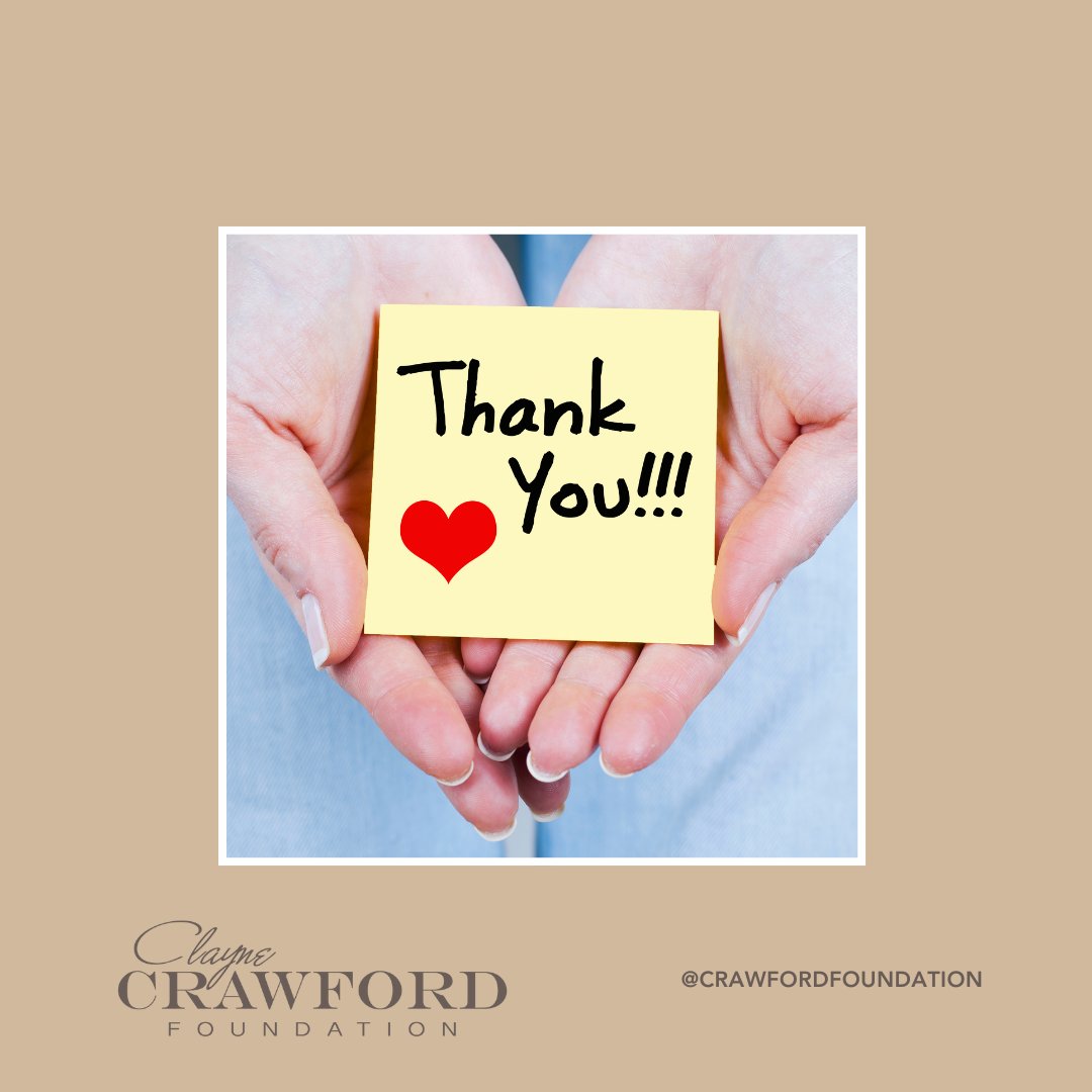 Crawford Foundation tweet media