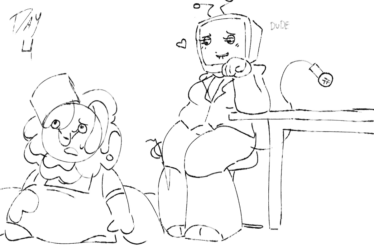 applelisaa's tweet photo. didnt post this but i drew some for my bday countdown a while back ! https://t.co/X6mYeEoHjR