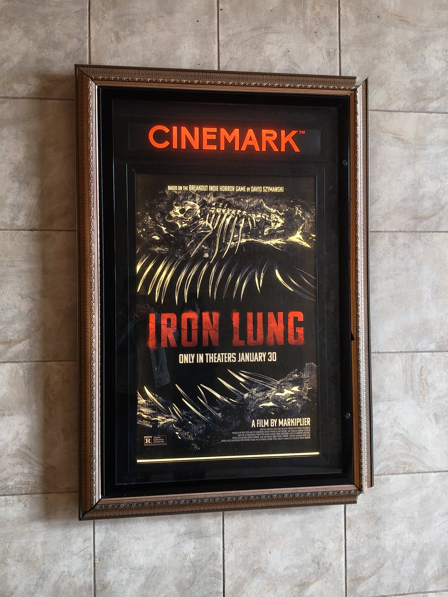Skell_374's tweet image. I traveled to USA to watch @markiplier's Iron Lung. A truly agonizing experience that left my brain fried when I left the cinema. Psychological horror is its finest form. Mark cooked with this one, nothing else to say.