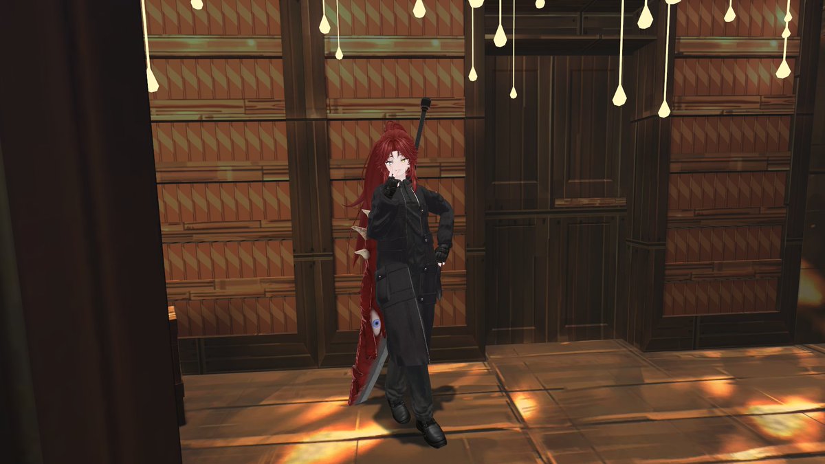 SunderV2_'s tweet photo. I made a Gebura! 

#VRChat #vrc #LibraryofRuina #LobotomyCorporation #LimbusCompany #theredmist https://t.co/Owq4JobWUX