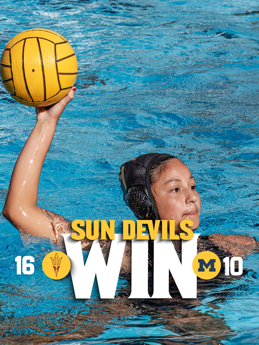 The Sun Devils open up the Triton Invitational with a DUB 😤

#ForksUp /// #O2V