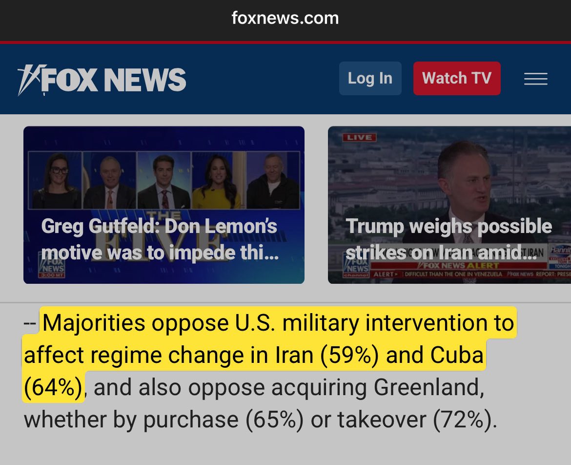 According to a Fox News poll from less than a day ago, 64% of U.S. citizens oppose military intervention to effect regime change in Cuba. 

Cuba does not pose a threat to the US. People know it.
