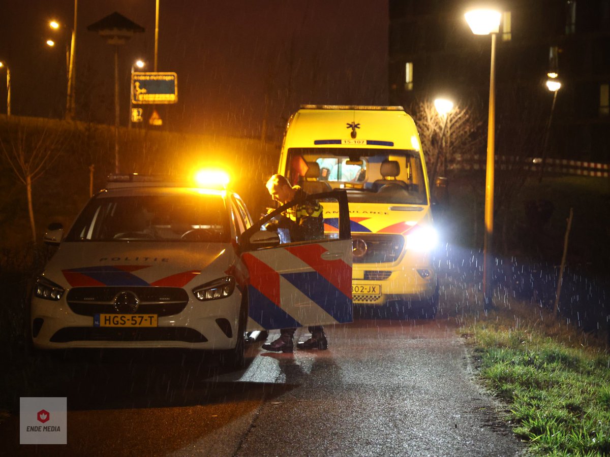Traumahelikopter opgeroepen na botsing op fietspad
