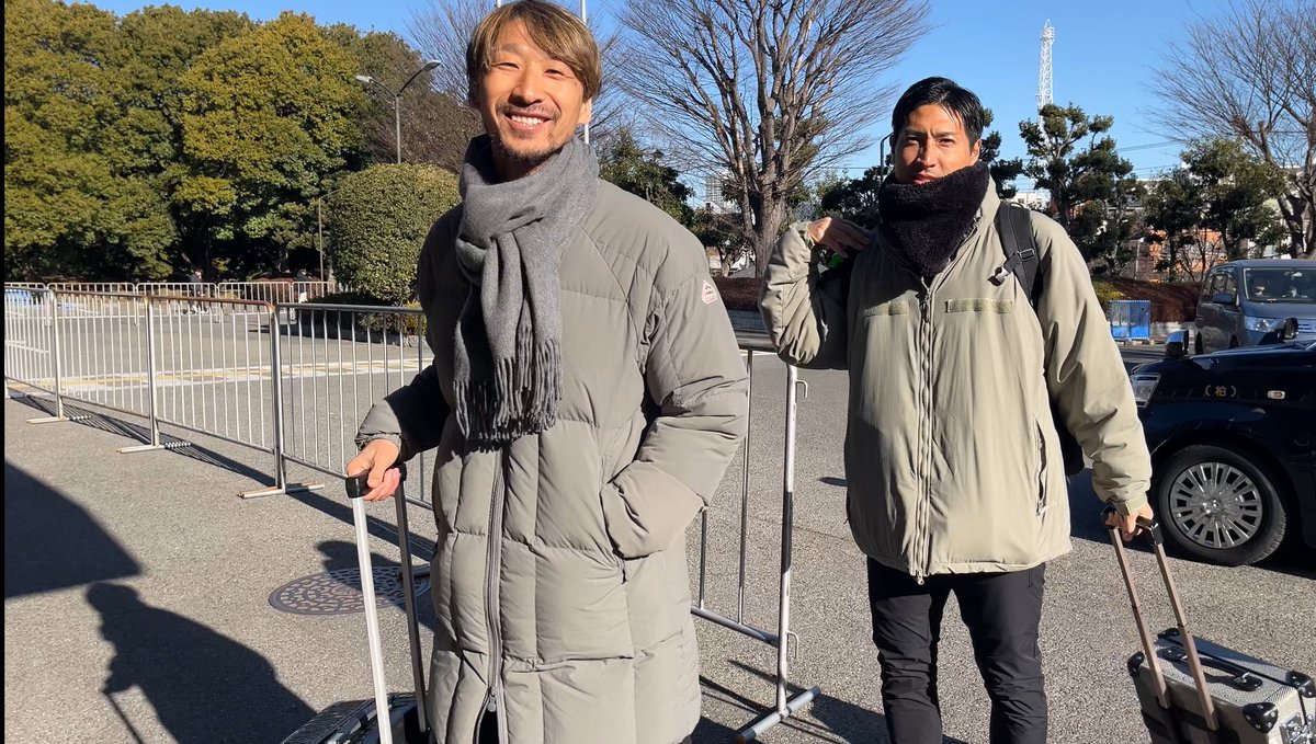 REYSOL_Official's tweet photo. #ちばぎんカップ
#柏レイソルレジェンド

岐阜から駆けつけてくれたワタルとTJです！ https://t.co/ZW0GzEaAIV