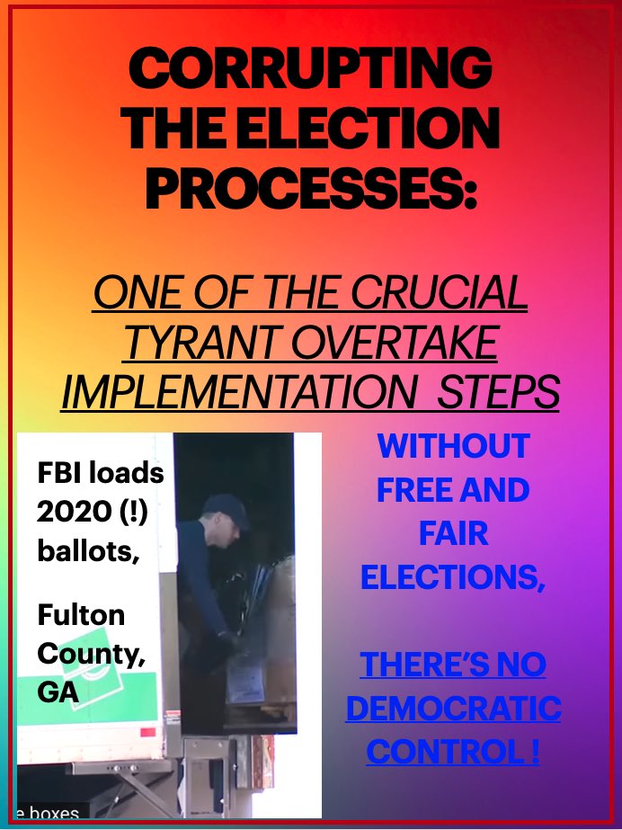 GregBacklund's tweet image. The REAL RIGGING of our elections is underway right now!
We need to stop them!  
* Protest!    Speak Out!   Always non-violent!
* Support advocacy groups, help fund and promote their legal actions!
* Check on your local election officials, ensure no authoritarian takeovers!