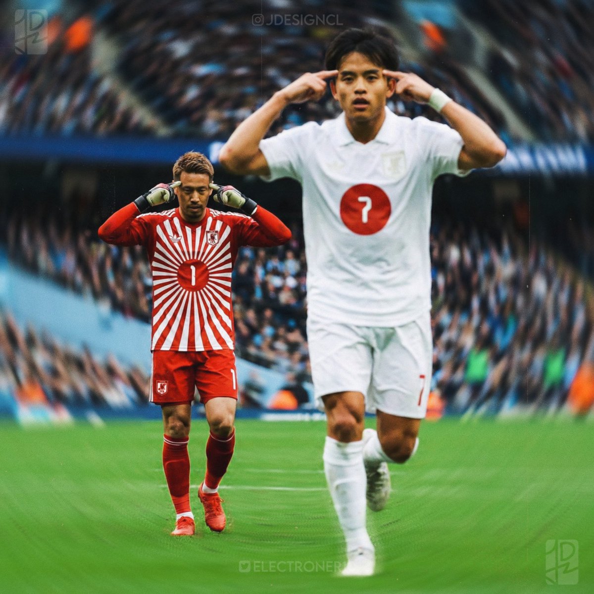 JAPON X ADIDAS | CONCEPT KIT

🇯🇵 EL SOL DE JAPÓN: PASADO Y PRESENTE ⚽️

Les presento este nuevo concepto para la Selección de Japón, explorando dos eras visuales distintas a través de la identidad del país.

¿Con cuál camiseta se quedan? Los leo en los comentarios

#adidas #japon