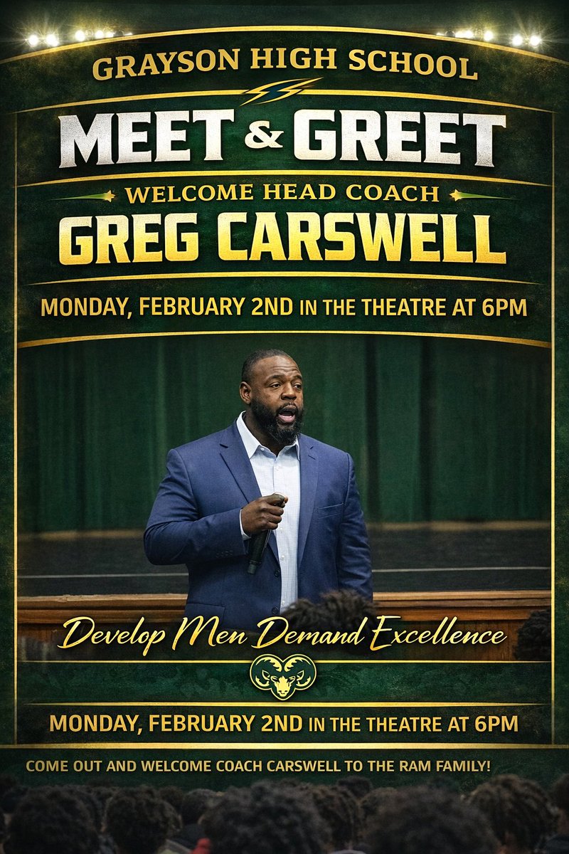 Grayson Football tweet media