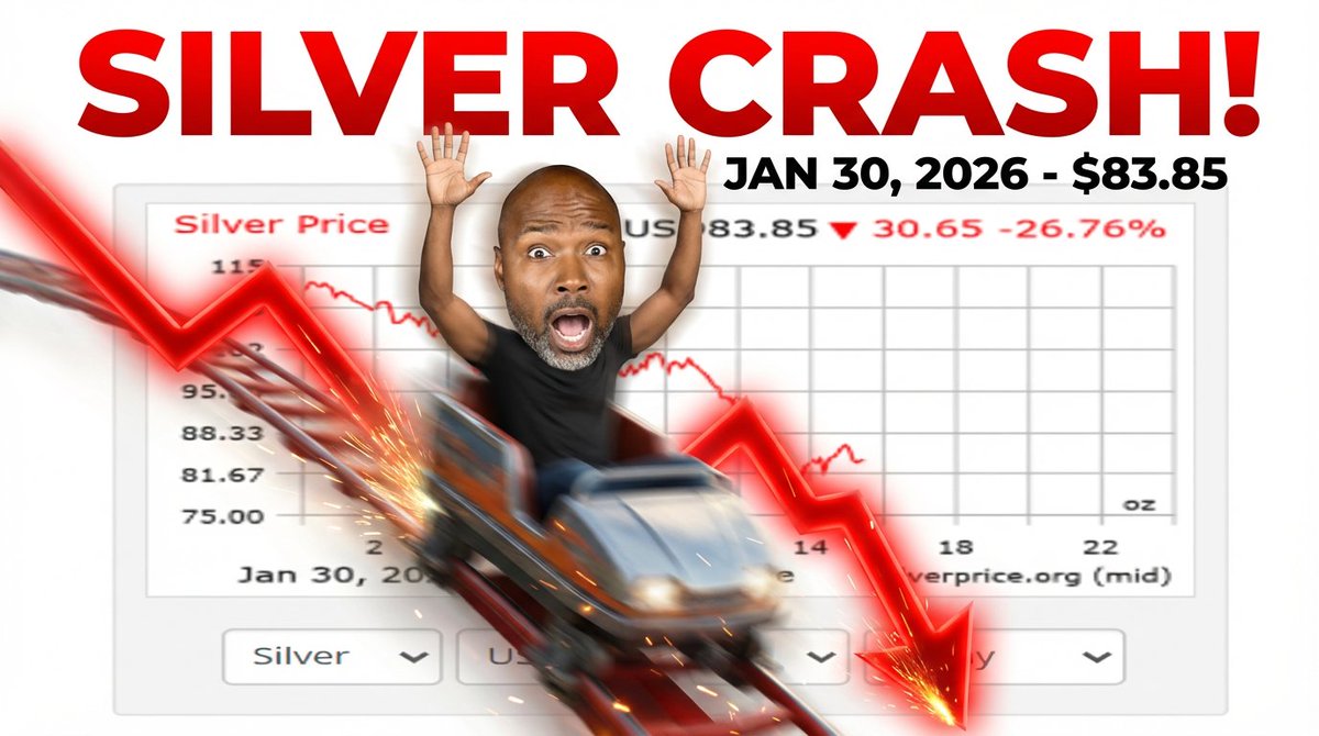 RethinkinDollar's tweet photo. Silver dropped to $84 but dealers still charge $100+. Why? Find out how this market shakeout is exposing the manipulation game before your eyes. 
https://t.co/W92ILZ4wZJ

#SilverPriceManipulation #PhysicalSilver #COMEXCrash #SilverStackers #MarketManipulation #BullionBanks https://t.co/lalfD4JfpZ