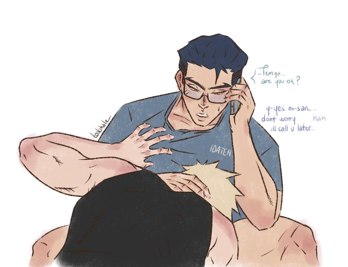 todohale's tweet image. dont bother big ing, ur lil bro is doing something more important tsk
#iidabaku #bakuiida