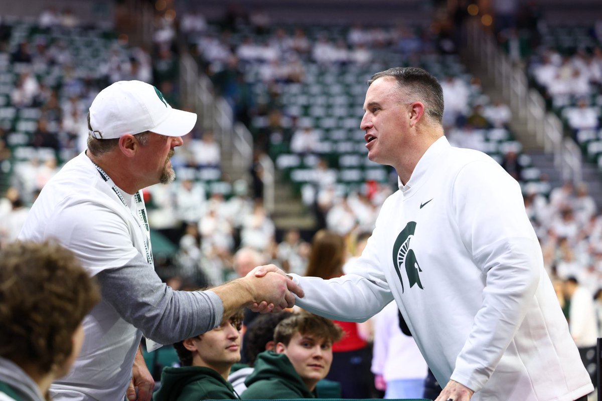 Dan Campbell 🤝 <a href="/coachfitz51/">Pat Fitzgerald</a>