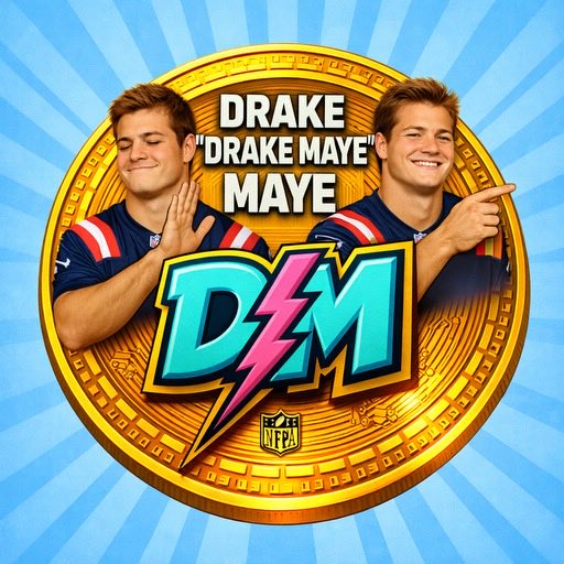 MAYEonSol's tweet photo. 🚨 Attention fellow Drake Maye Lovers 🚨

I present to you, the only currency in the world representing the gorgeous, the handsome, the studly, the one and only… 

Drake “Drake Maye” Maye. 

Only on SOL 🏈 

8cV4yF7RoDM9fgmAXYL1YsQschoMqNFc1CH5mXnGpump https://t.co/inlDKNmE3T