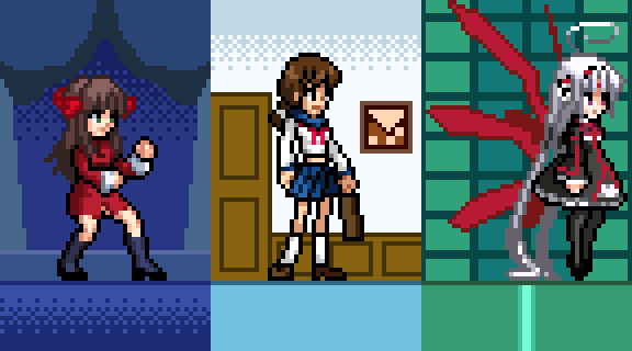 dimpsy_boots's tweet photo. First set of the year, with a variety of experiments that I have messed around with.

#pixelart #dimpsuu_art https://t.co/IP59DEAnUI