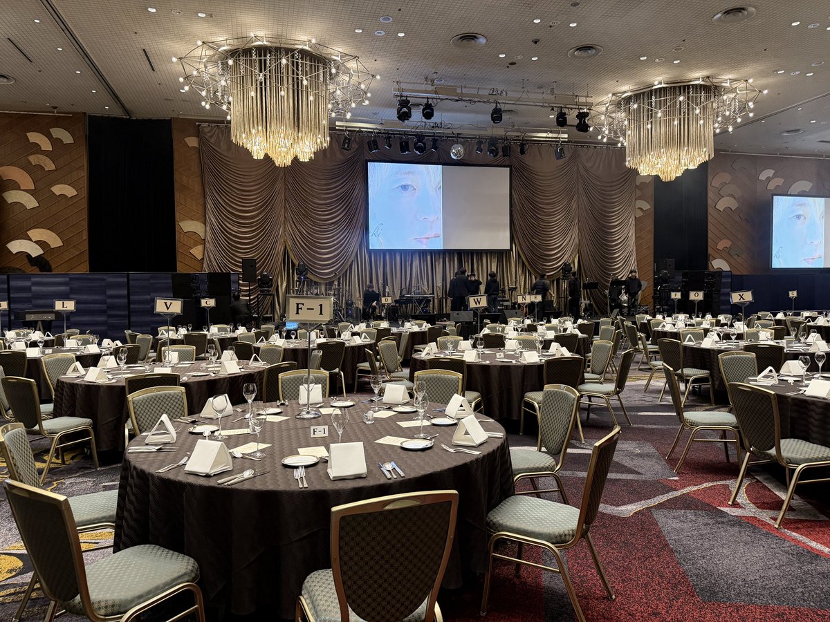 ユチョンさんディナーショー初日昼夜2公演
@ホテルニューオータニ

ユチョンバンドBOLDWAVEで🎹参加しました！
ユチョンさんの凄ましい歌唱力といつもにも増しての熱量にバンドも寄り添う事ができて温かく聴いて下さるお客さんと共に会場に一体感が生まれましたね！
次の横浜も楽しみです。