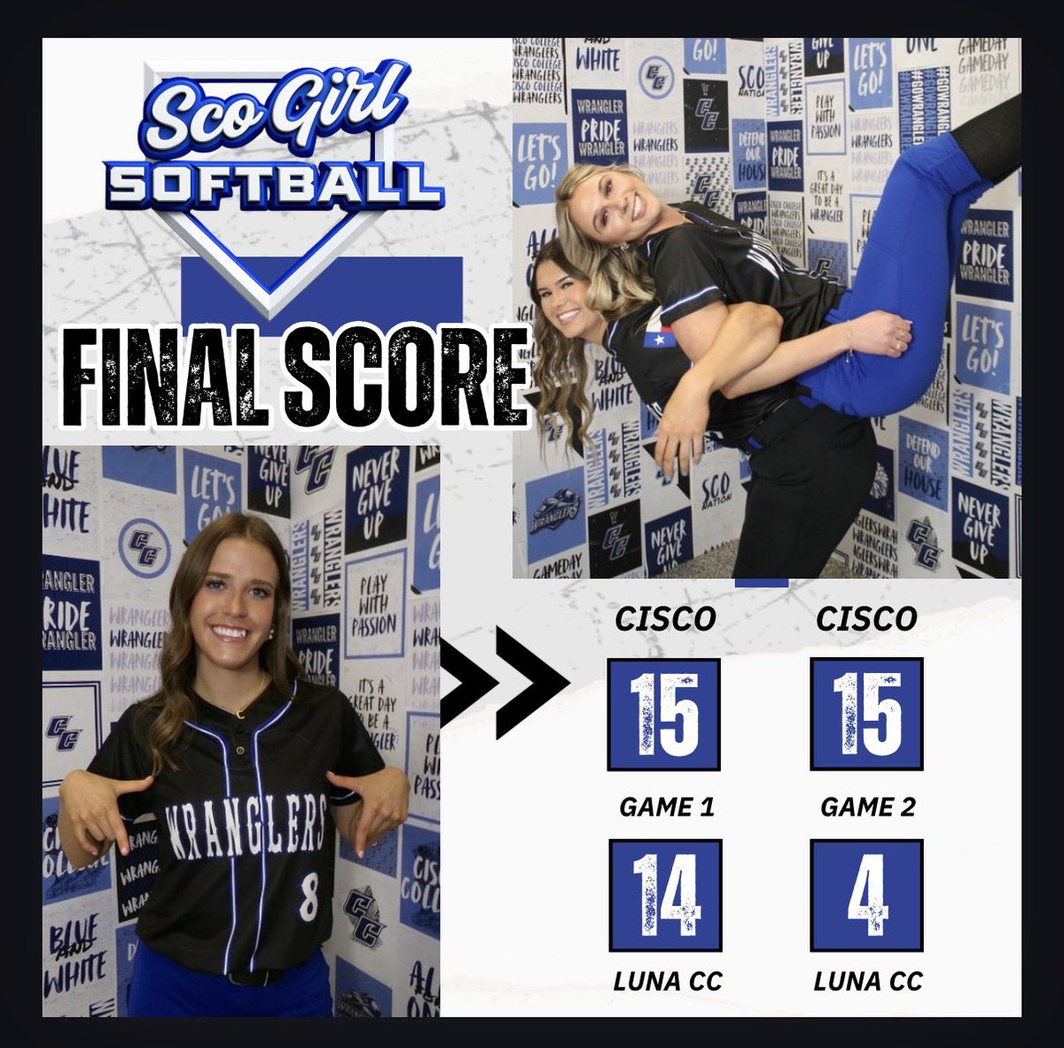 Cisco College Softball tweet media