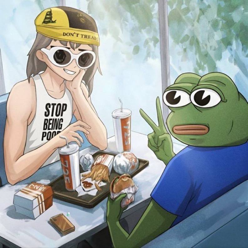 pumpfun_pepe's tweet image. coded