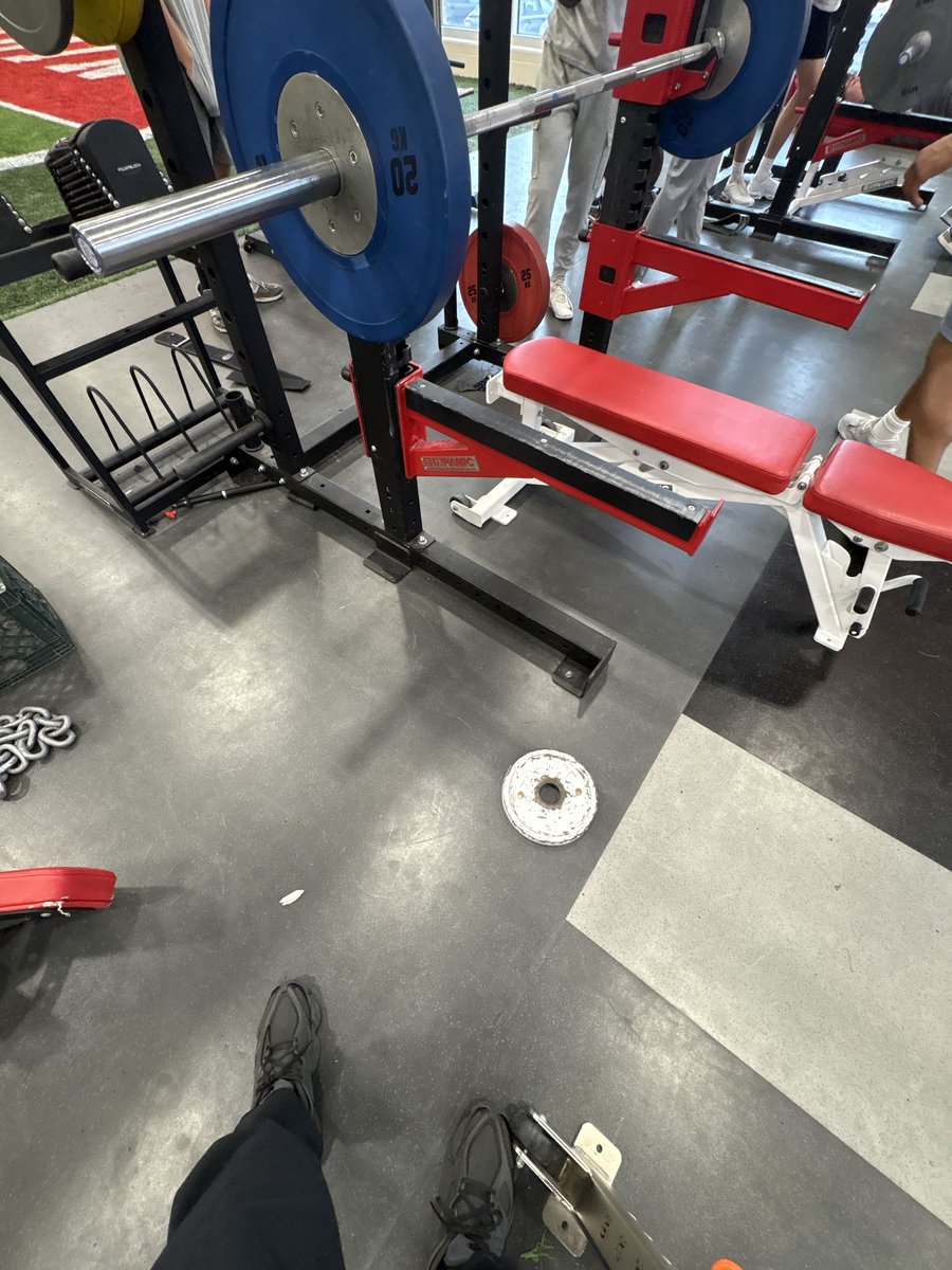 First day with the dogs, we coming correct all offseason to prepare for that ring. <a href="/CPdogsfootball/">Crown Point Football</a> <a href="/school_crown/">Crown Point High School</a>