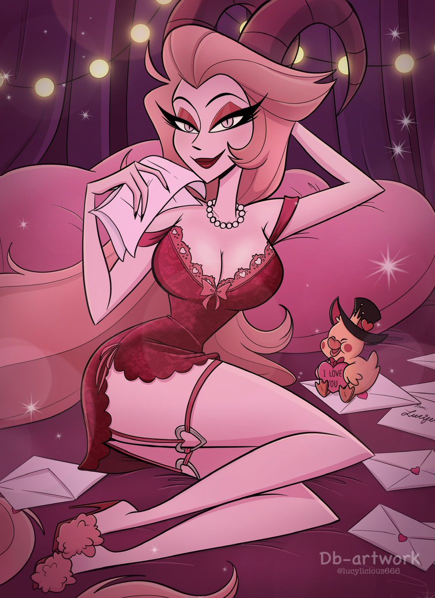 Special Delivery 
Valentine’s Day 2026
#LilithMorningstar #lucilith #vivziepop #hellaverse #ValentinesDay