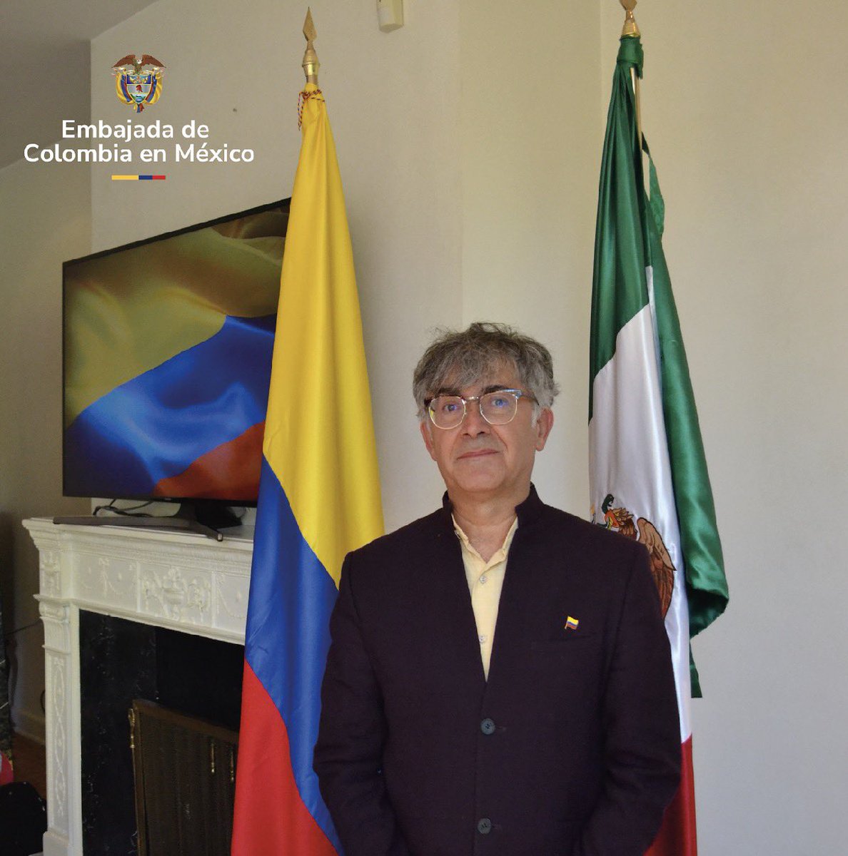 Embajada de Colombia en México tweet media