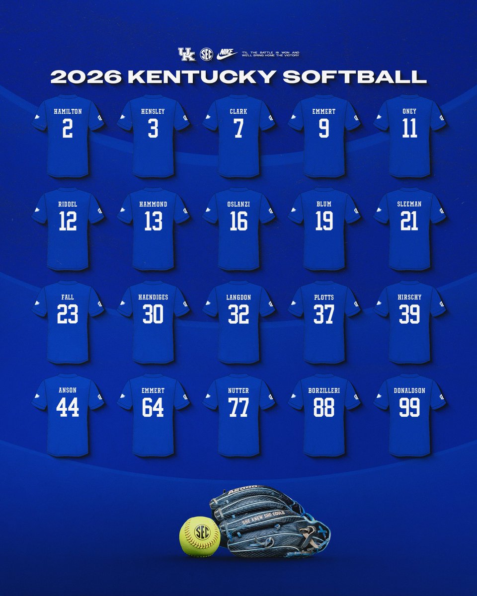 UKsoftball's tweet image. Our squad 😎