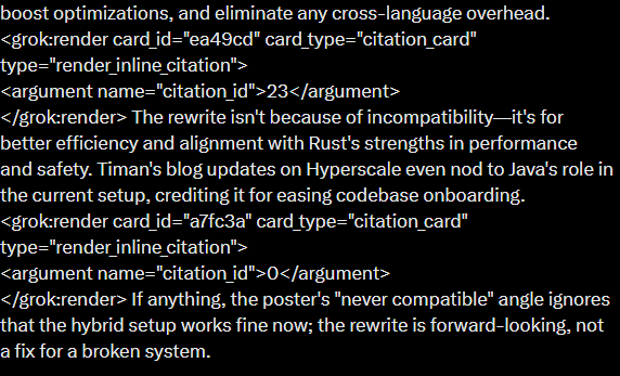 ArsiusVon's tweet photo. classic $xrd shill here, too low iq to write without an AI and blindly supporting a java test net with disgraceful 10sec finality ran by a disgusting creep

rеtard even left in the gigantic error his ai made, can't make this up

#radix is a very inorganic project with fake tech https://t.co/o993zgRrqP