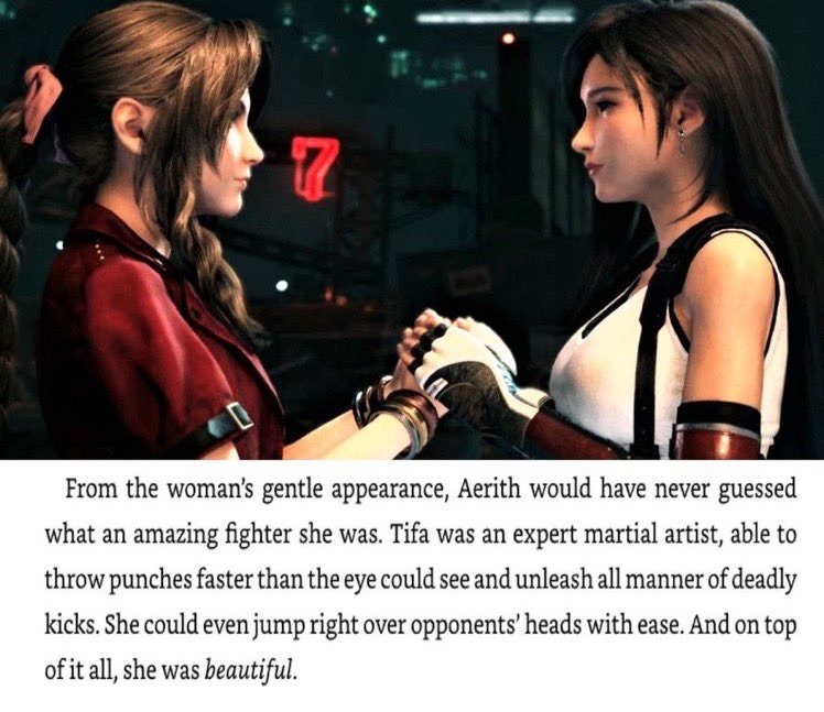 Tifaloviee's tweet photo. Aerith u are a fruit https://t.co/e1Dei8NMxy