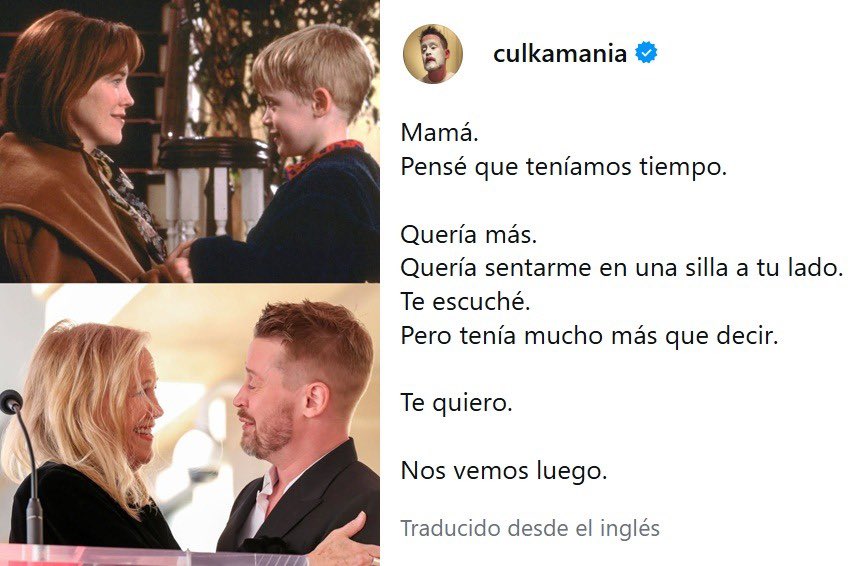 porquetendencia's tweet photo. "Kevin":
Por la publicación de Macaulay Culkin tras el fallecimiento de Catherine O'Hara https://t.co/AChgRSnooy