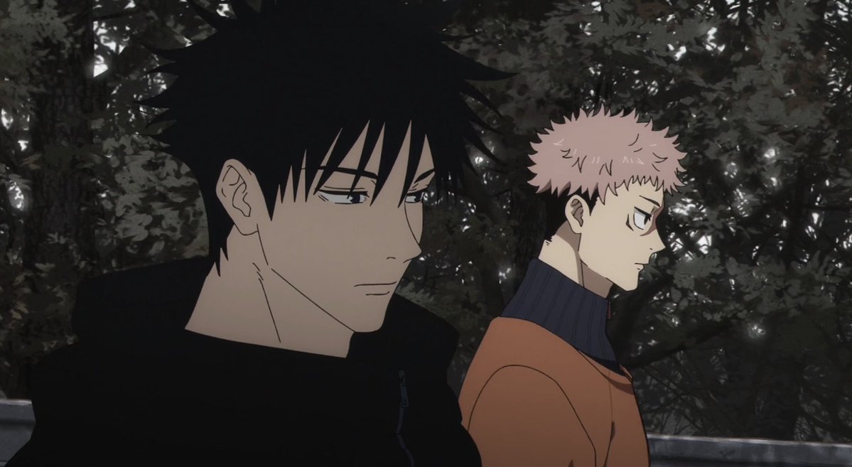 gogepaws's tweet image. yuji &amp;amp; megumi compliment eachother so well, j how gojo &amp;amp; geto compliment eachother