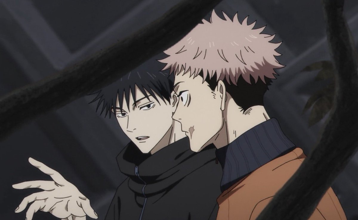 gogepaws's tweet image. yuji &amp;amp; megumi compliment eachother so well, j how gojo &amp;amp; geto compliment eachother