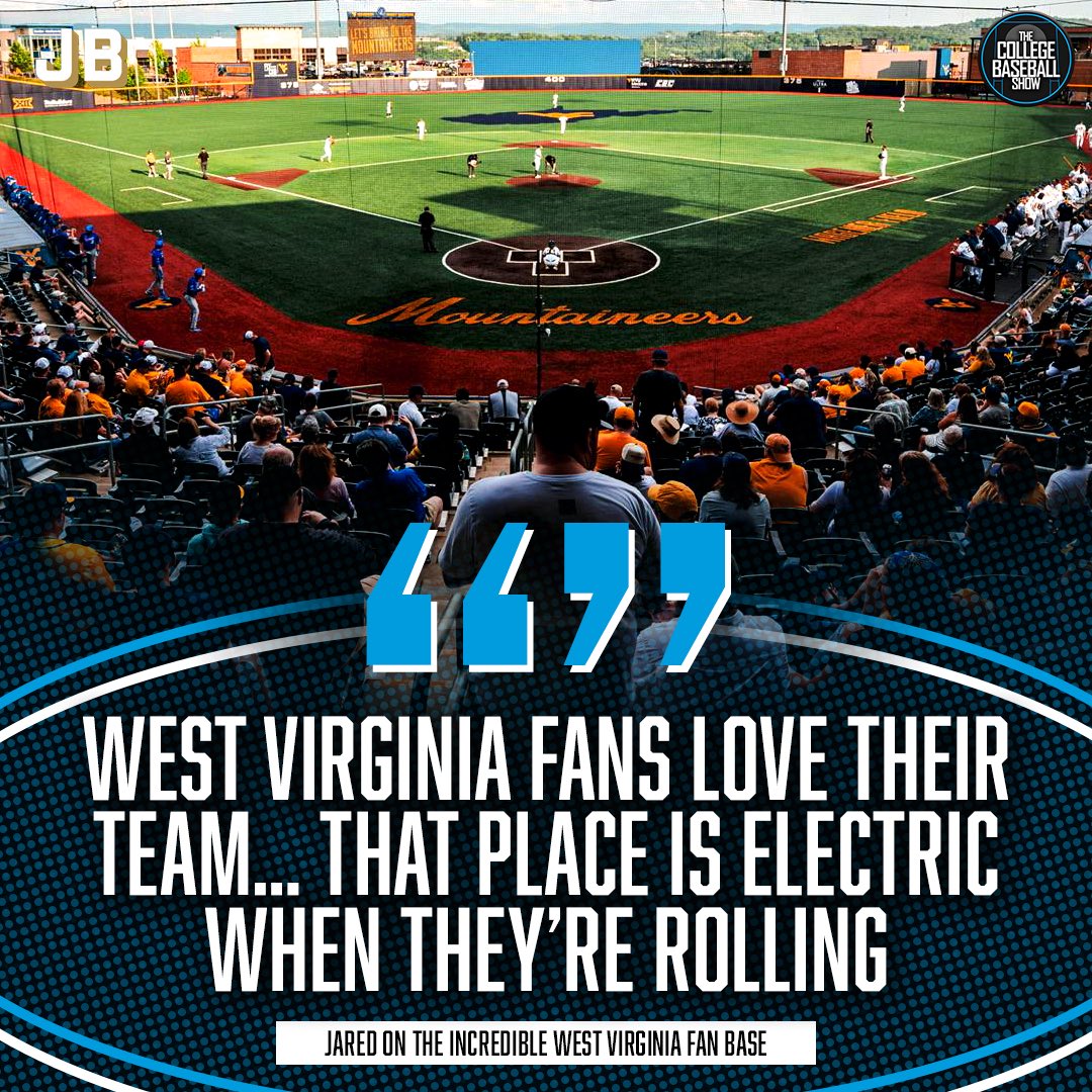 The <a href="/WVUBaseball/">WVU Baseball</a> fans are some of the best in all of college baseball!

Head Coach <a href="/stevesabins/">Steve Sabins</a> and his entire team continue to build something special in Morgantown!