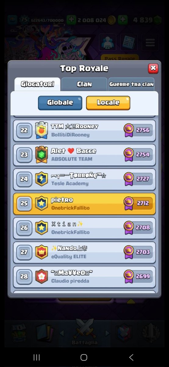 Pietrogran_'s tweet photo. 2700 🏆
#ranked #clashroyale https://t.co/GqnfSawgnf